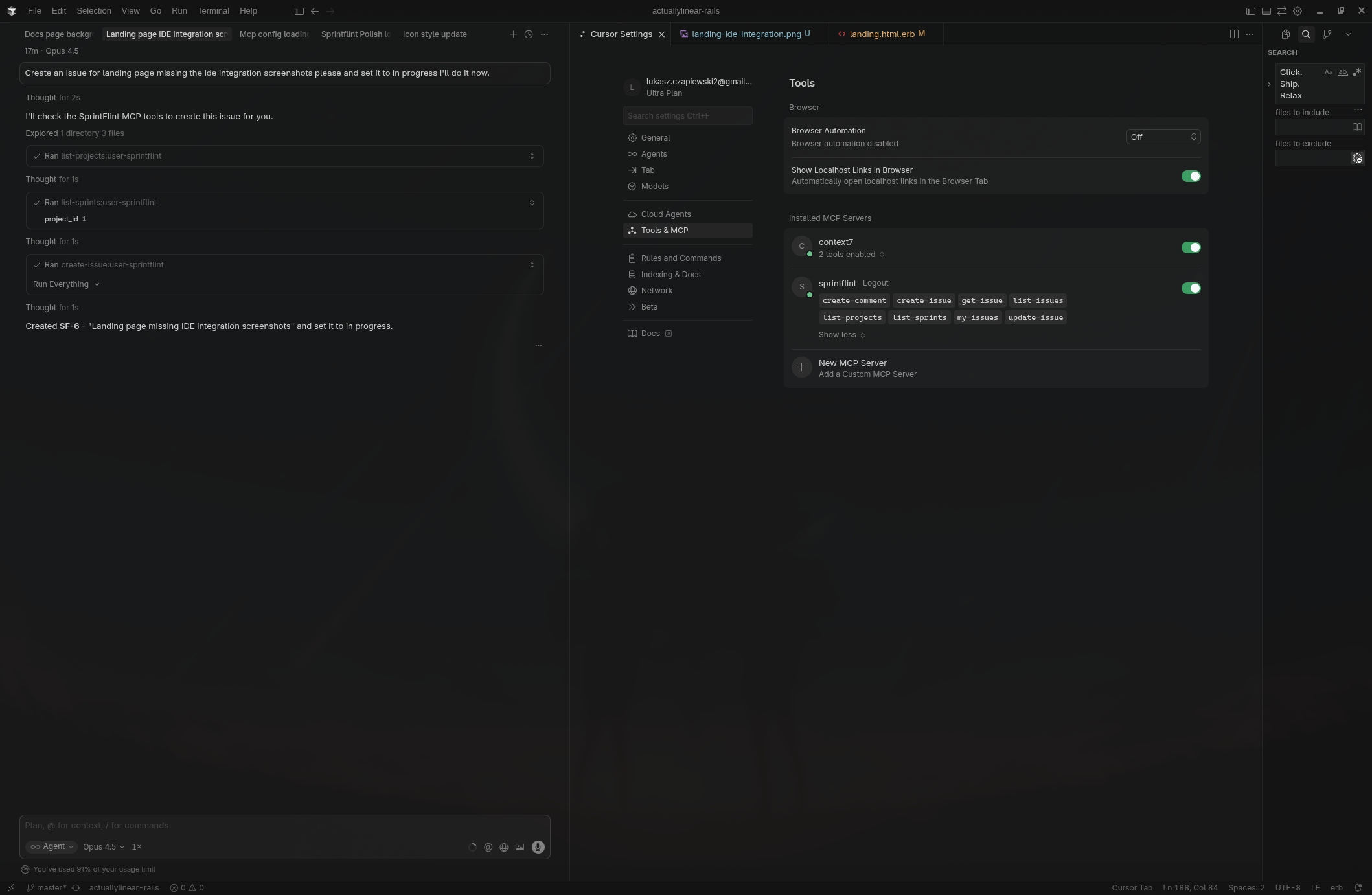 AI Integration - Connect your AI coding assistant